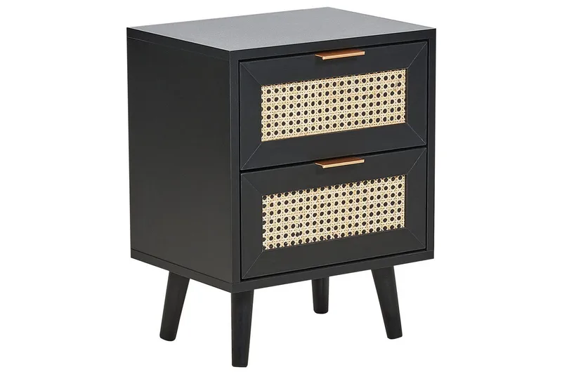 Natbord Opoco med 2 opbevaringsskuffer, undefined