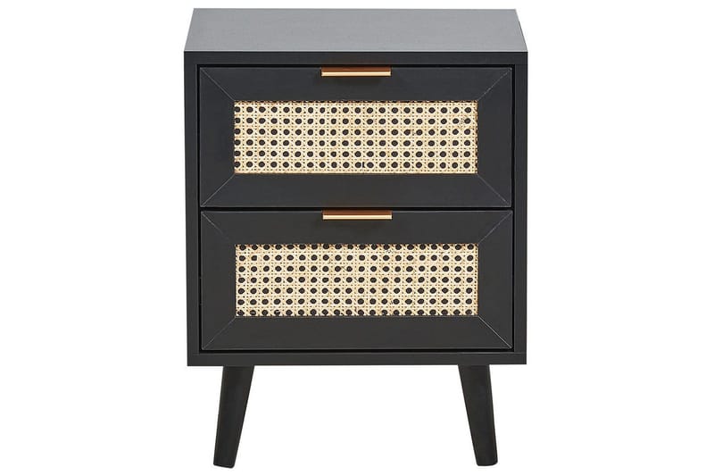 Natbord Opoco med 2 opbevaringsskuffer - Møbler - Borde - Aflastningsbord - Sengebord