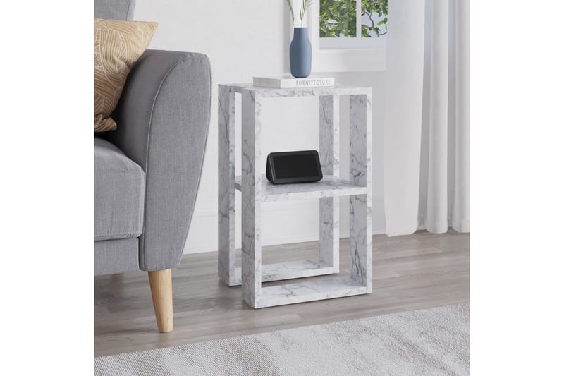 Natbord Quival Carrara Marmor - Carrara Marmor - Møbler - Borde - Aflastningsbord - Sengebord