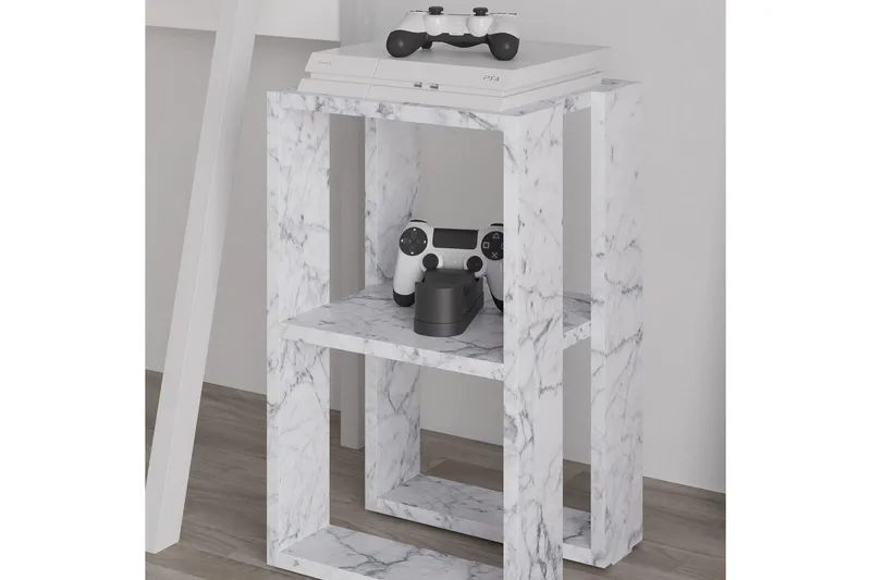 Natbord Quival Carrara Marmor - Carrara Marmor - Møbler - Borde - Aflastningsbord - Sengebord