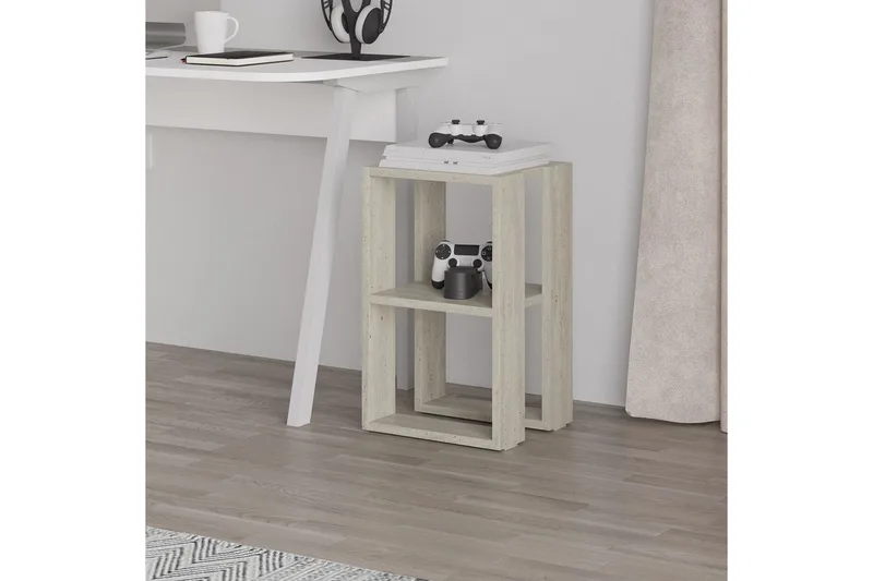 Natbord Quival Travertin - Travertin - Møbler - Borde - Aflastningsbord - Sengebord