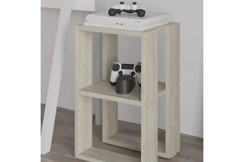 Natbord Quival Travertin - Travertin - Møbler - Borde - Aflastningsbord - Sengebord