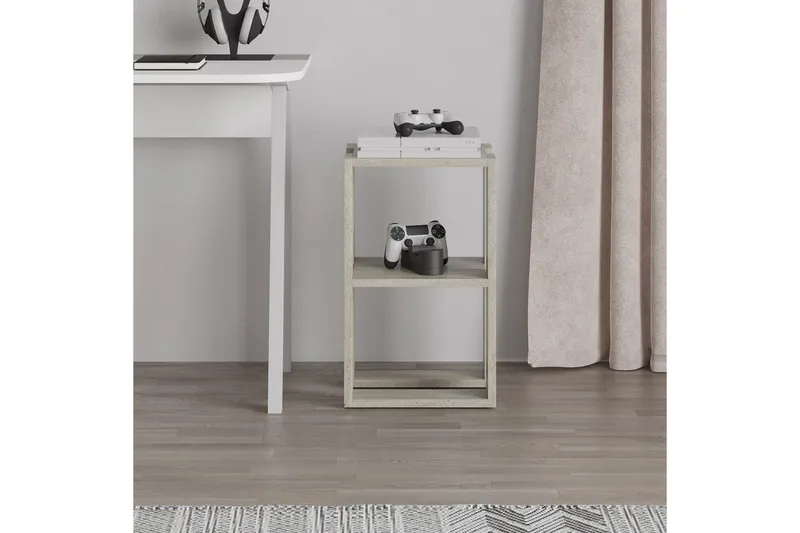 Natbord Quival Travertin - Travertin - Møbler - Borde - Aflastningsbord - Sengebord