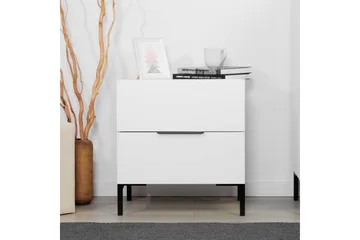 Natbord Serene Hvid - Hvid - Møbler - Borde - Aflastningsbord - Sengebord