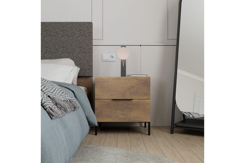 Natbord Serene Valnød - Valnød - Møbler - Borde - Aflastningsbord - Sengebord