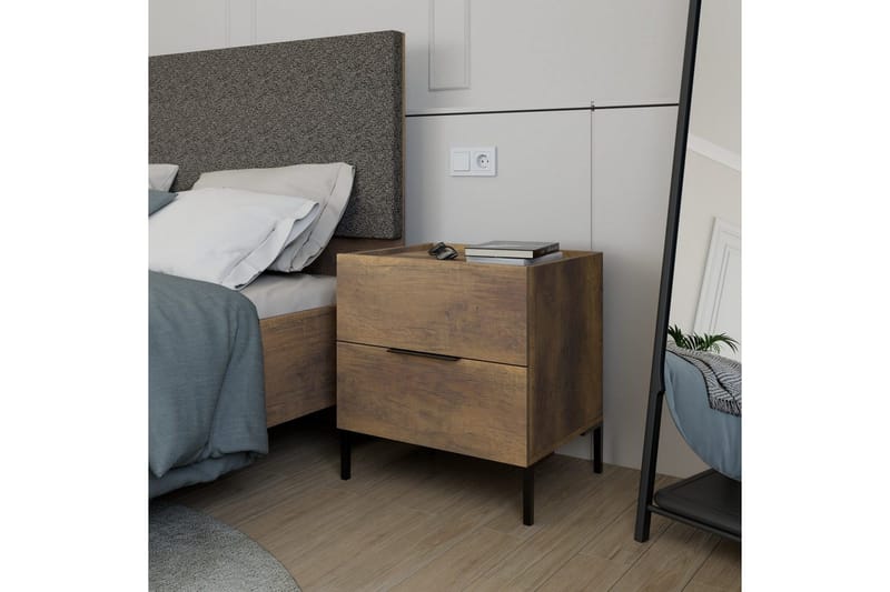 Natbord Serene Valnød - Valnød - Møbler - Borde - Aflastningsbord - Sengebord