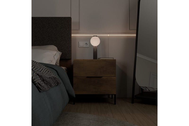 Natbord Serene Valnød - Valnød - Møbler - Borde - Aflastningsbord - Sengebord