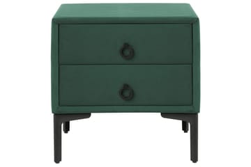 Natbord Sezanne Grøn, sort - Grøn, sort - Møbler - Borde - Aflastningsbord - Sengebord