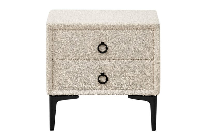 Natbord Sezanne Hvid, Sort - Hvid, Sort - Møbler - Borde - Aflastningsbord - Sengebord