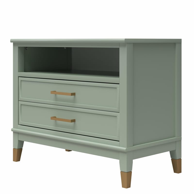 Natbord Westerleigh Lys Grøn - Lys Grøn - Møbler - Borde - Aflastningsbord - Sengebord