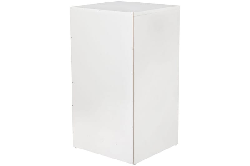 Natbord Wohnling til boksmadras, 68 cm høj og 3 skuffer i et moderne look Hvid - Hvid - Møbler - Borde - Aflastningsbord - Sengebord