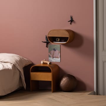 Natbord/Sidebord Momo 40 cm - Brun - Møbler - Borde - Aflastningsbord - Sengebord