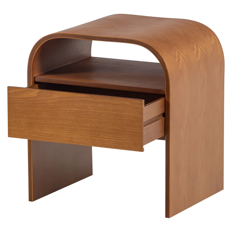 Natbord/Sidebord Momo 40 cm - Brun - Møbler - Borde - Aflastningsbord - Sengebord