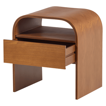 Natbord/Sidebord Momo 40 cm - Brun - Møbler - Borde - Aflastningsbord - Sengebord