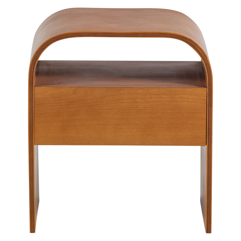 Natbord/Sidebord Momo 40 cm - Brun - Møbler - Borde - Aflastningsbord - Sengebord