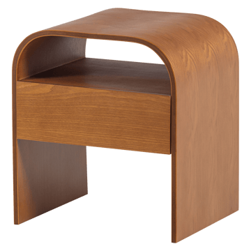 Natbord/Sidebord Momo 40 cm - Brun - Møbler - Borde - Aflastningsbord - Sengebord