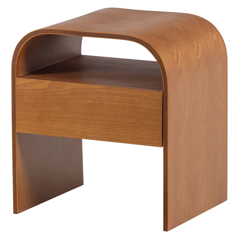 Natbord/Sidebord Momo 40 cm, Brun