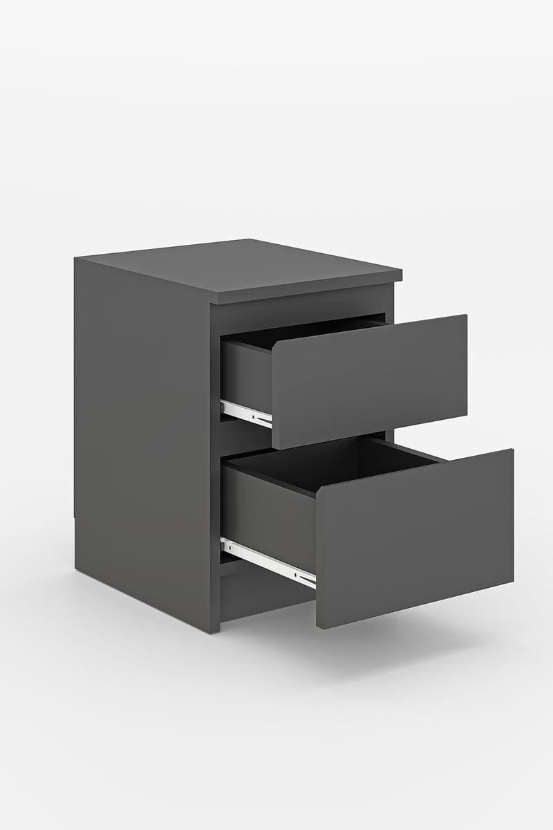 Nightstand Hanah Home Antracit - Møbler - Borde - Aflastningsbord - Sengebord