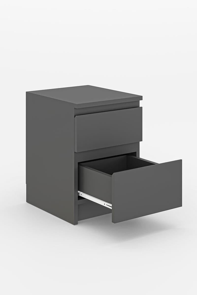 Nightstand Hanah Home Antracit - Møbler - Borde - Aflastningsbord - Sengebord