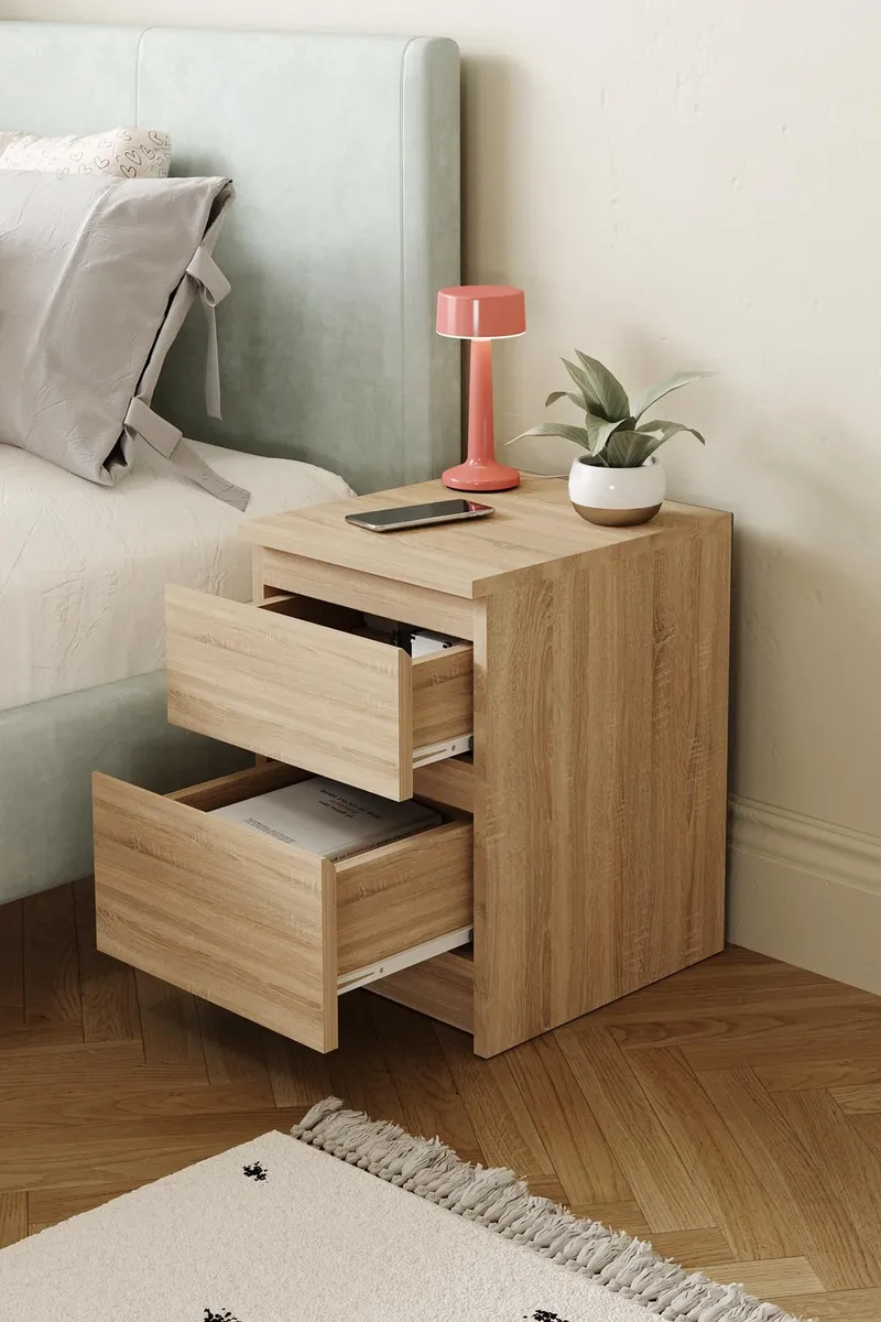 Nightstand Hanah Home Sonomo eg - Møbler - Borde - Aflastningsbord - Sengebord