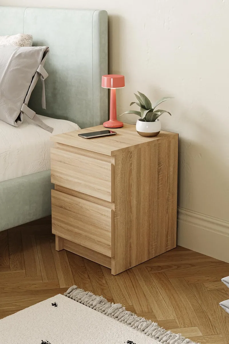 Nightstand Hanah Home Sonomo eg - Møbler - Borde - Aflastningsbord - Sengebord