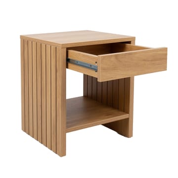 Nightstand HOME4YOU - beige - Møbler - Borde - Aflastningsbord - Sengebord