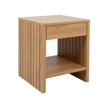 Nightstand HOME4YOU - beige - Møbler - Borde - Aflastningsbord - Sengebord