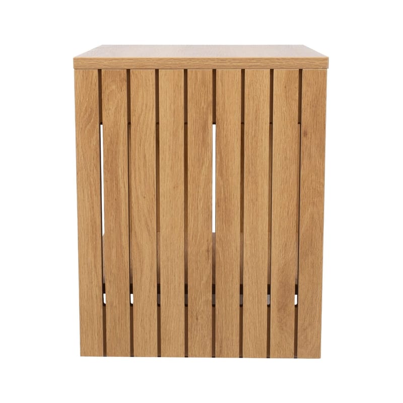 Nightstand HOME4YOU - beige - Møbler - Borde - Aflastningsbord - Sengebord