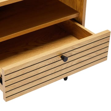 Nightstand HOME4YOU - brun - Møbler - Borde - Aflastningsbord - Sengebord