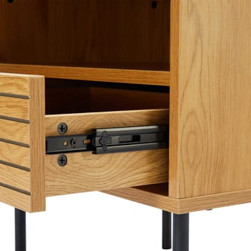 Nightstand HOME4YOU - brun - Møbler - Borde - Aflastningsbord - Sengebord