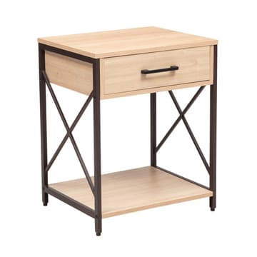 Nightstand/Side Table HOME4YOU - ask/sort - Møbler - Borde - Aflastningsbord - Sengebord