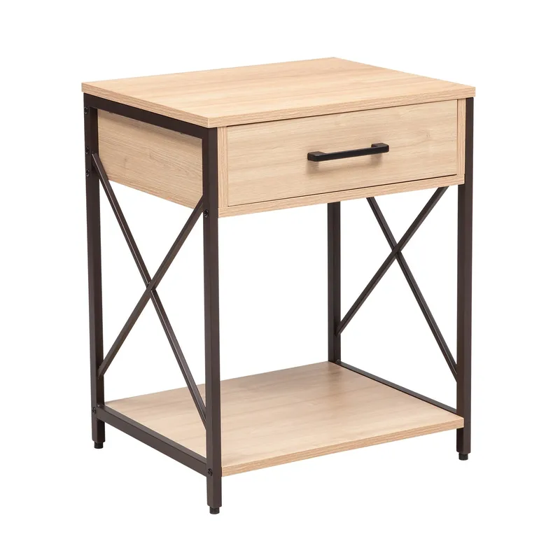 Nightstand/Side Table HOME4YOU, ask/sort