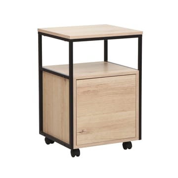 Nightstand/Side Table HOME4YOU - lyst træ - Møbler - Borde - Aflastningsbord - Sengebord