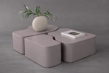 Nordland sofabord 40 cm - Brun - Møbler - Borde - Aflastningsbord - Indskudsborde