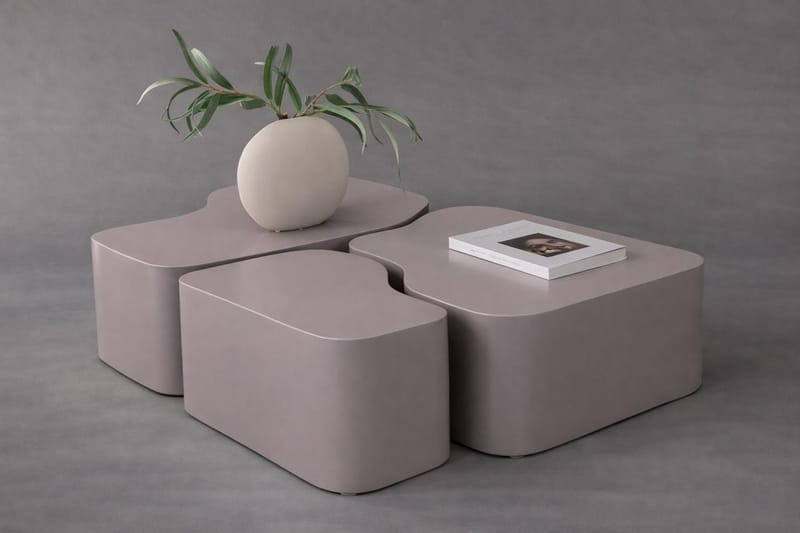 Nordland sofabord 40 cm, Brun