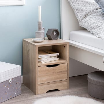Norira Natbord 31 cm - lys eg - Møbler - Borde - Aflastningsbord - Sengebord