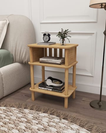 Numira Sidebord 48 cm - Eg - Møbler - Borde - Aflastningsbord - Lampebord