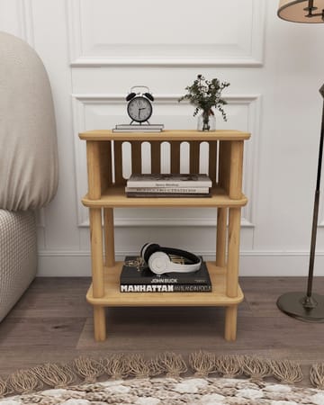 Numira Sidebord 48 cm - Eg - Møbler - Borde - Aflastningsbord - Lampebord