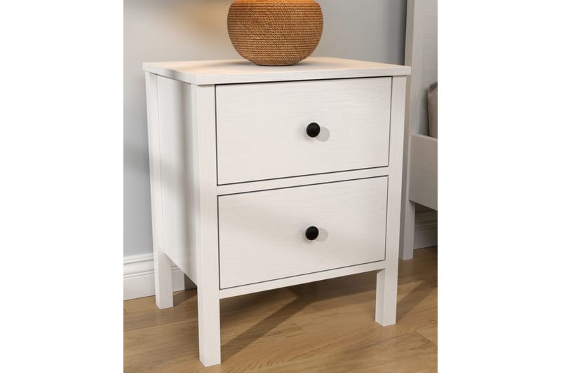 Odelis Natbord 50 cm - Natur/Hvid - Møbler - Borde - Aflastningsbord - Sengebord