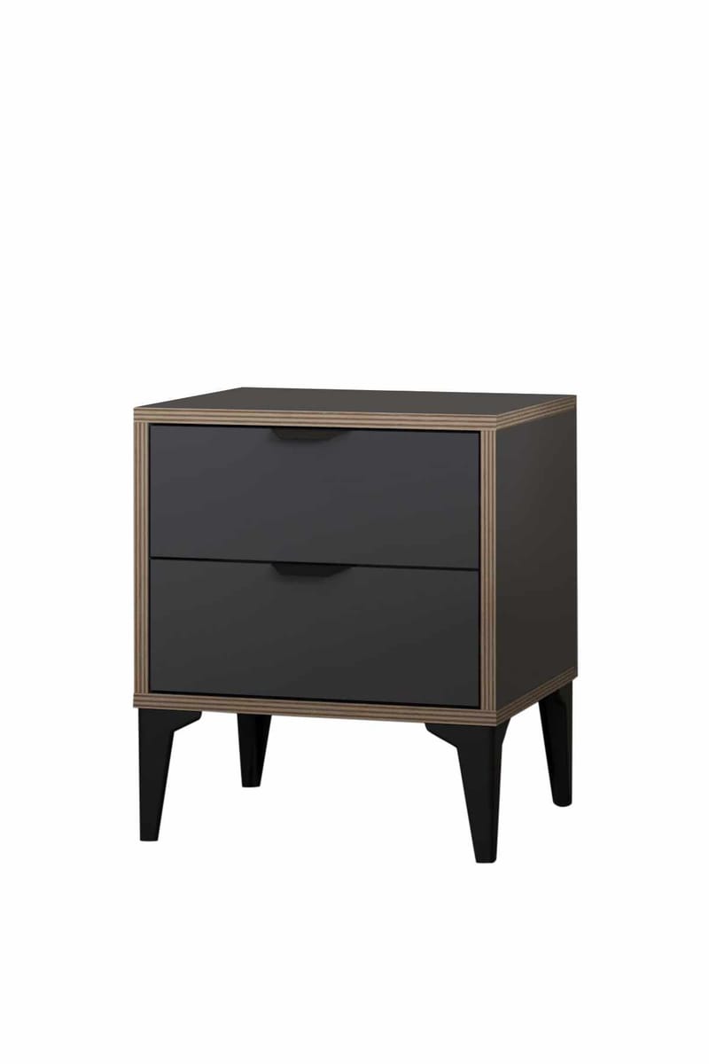 Olyros natbord 45 cm - Antracit - Møbler - Borde - Aflastningsbord - Sengebord