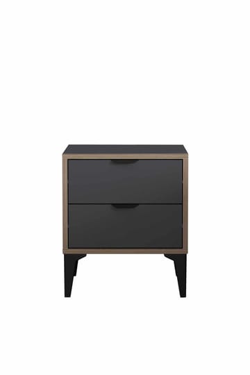 Olyros natbord 45 cm - Antracit - Møbler - Borde - Aflastningsbord - Sengebord