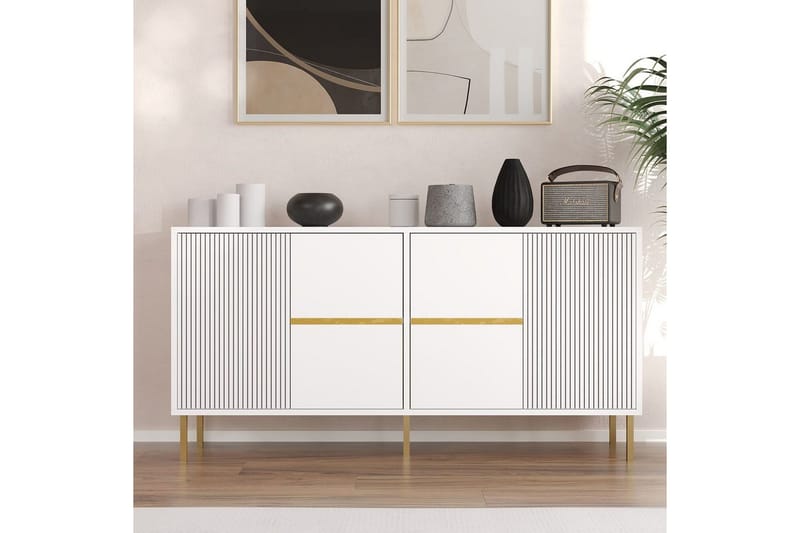 Osmar Konsolbord 150 cm - Hvid - Møbler - Borde - Aflastningsbord - Entrébord