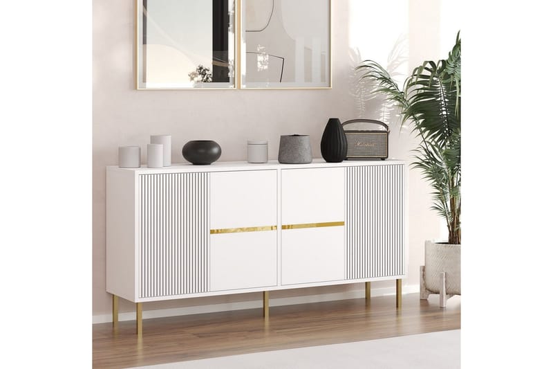 Osmar Konsolbord 150 cm - Hvid - Møbler - Borde - Aflastningsbord - Entrébord