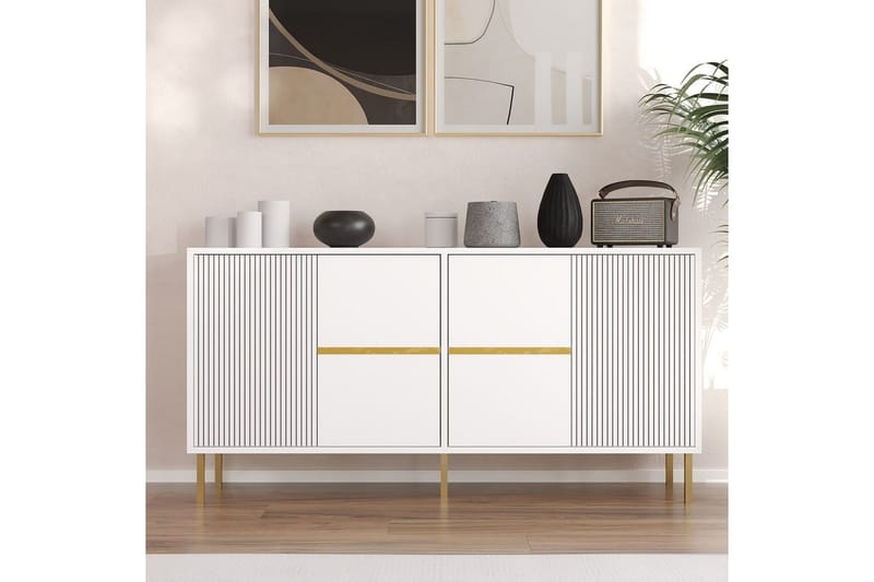 Osmar Konsolbord 150 cm - Hvid - Møbler - Borde - Aflastningsbord - Entrébord