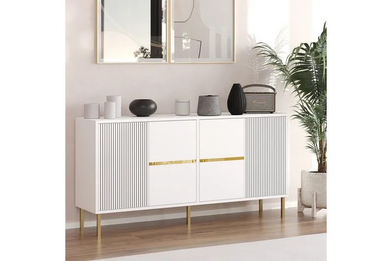 Osmar Konsolbord 150 cm - Hvid - Møbler - Borde - Aflastningsbord - Entrébord