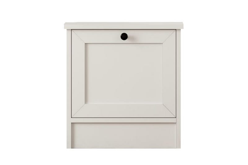 Ovril Natbord 45 cm, Mat Hvid