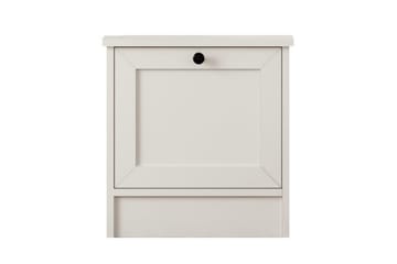 Ovril Natbord 45 cm - Mat Hvid - Møbler - Borde - Aflastningsbord - Sengebord