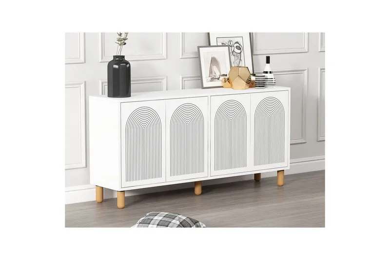 Ovrin Konsolbord 150 cm - Hvid - Møbler - Borde - Aflastningsbord - Entrébord