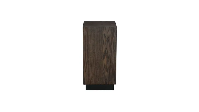 Piedestal Vargen 60 cm - Brunlakeret eg - Møbler - Borde - Aflastningsbord - Konsolbord & sidebord