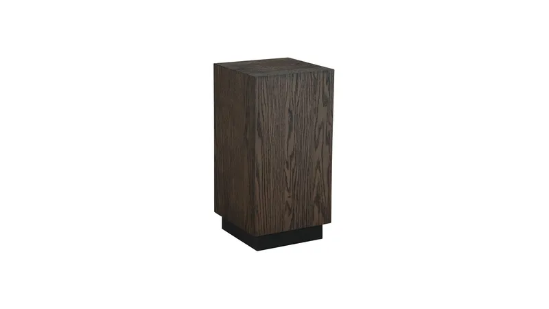 Piedestal Vargen 60 cm, Brunlakeret eg